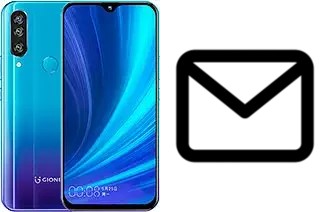 Richten Sie E-Mails auf dem Gionee K6 ein