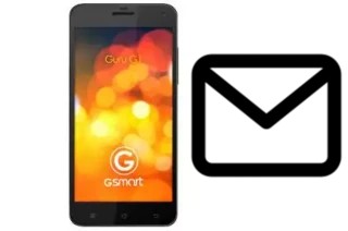 Richten Sie E-Mails auf dem GSmart Guru G1 ein