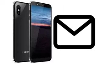 Richten Sie E-Mails auf dem Haier Elegance E9 ein