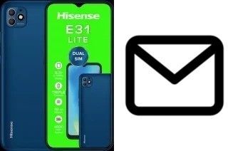 Richten Sie E-Mails auf dem HiSense E31 LITE ein