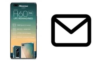 Richten Sie E-Mails auf dem HiSense H60 5G ein