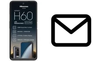 Richten Sie E-Mails auf dem HiSense H60 Zoom ein