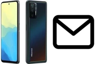 Richten Sie E-Mails auf dem HiSense INFINITY H50S 5G ein