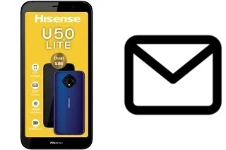 Richten Sie E-Mails auf dem HiSense U50 Lite ein