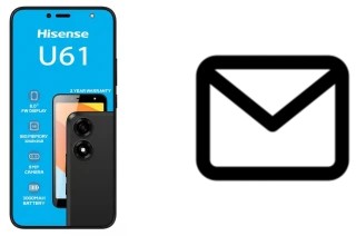 Richten Sie E-Mails auf dem HiSense U61 ein