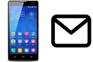 Richten Sie E-Mails auf dem Honor 3C ein