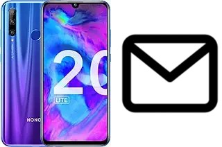 Richten Sie E-Mails auf dem Honor 20 lite ein