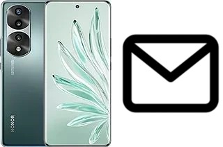 Richten Sie E-Mails auf dem Honor 70 Pro+ ein