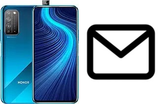 Richten Sie E-Mails auf dem Honor X10 5G ein