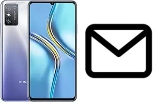 Richten Sie E-Mails auf dem Honor X30 Max ein