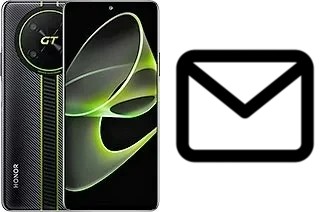 Richten Sie E-Mails auf dem Honor X40 GT ein