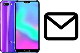 Richten Sie E-Mails auf dem Honor 10 ein