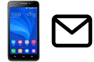 Richten Sie E-Mails auf dem Honor 4 Play ein