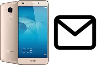 Richten Sie E-Mails auf dem Honor 5c ein