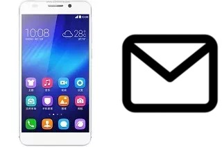 Richten Sie E-Mails auf dem Honor 6 ein