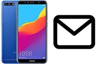 Richten Sie E-Mails auf dem Honor 7A ein