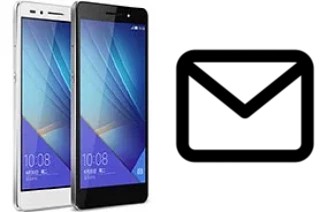 Richten Sie E-Mails auf dem Honor 7 ein