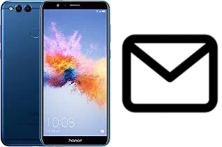 Richten Sie E-Mails auf dem Honor 7X ein