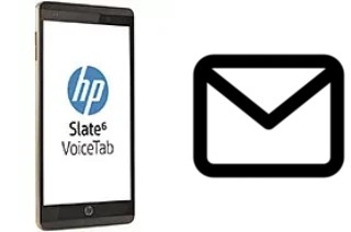 Richten Sie E-Mails auf dem HP Slate6 VoiceTab ein