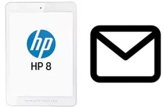 Richten Sie E-Mails auf dem HP 8 ein