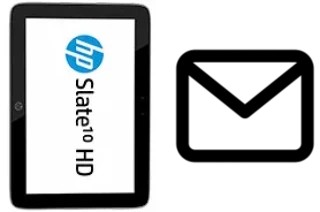 Richten Sie E-Mails auf dem HP Slate10 HD ein