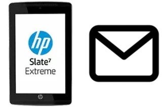 Richten Sie E-Mails auf dem HP Slate7 Extreme ein