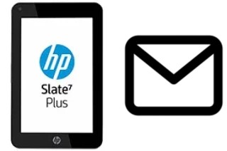 Richten Sie E-Mails auf dem HP Slate7 Plus ein