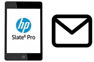 Richten Sie E-Mails auf dem HP Slate8 Pro ein