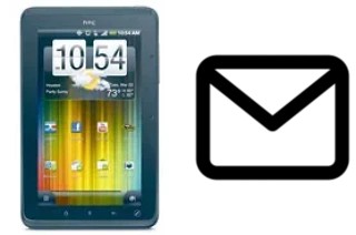 Richten Sie E-Mails auf dem HTC EVO View 4G ein