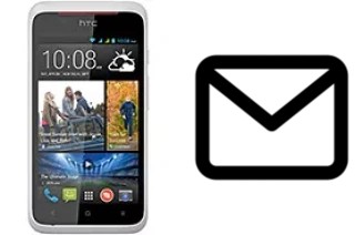 Richten Sie E-Mails auf dem HTC Desire 210 dual sim ein