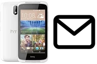 Richten Sie E-Mails auf dem HTC Desire 326G dual sim ein