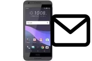 Richten Sie E-Mails auf dem HTC Desire 555 ein