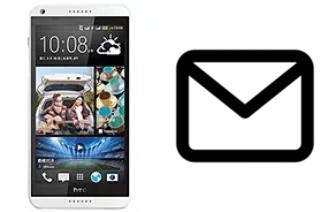 Richten Sie E-Mails auf dem HTC Desire 816 ein