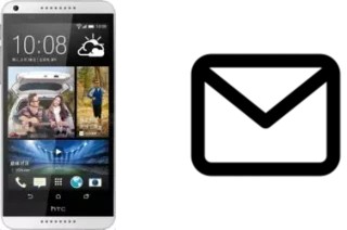 Richten Sie E-Mails auf dem HTC Desire 816 Dual ein