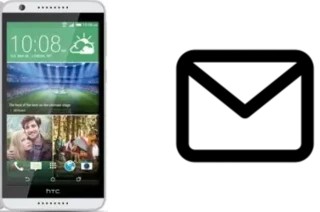 Richten Sie E-Mails auf dem HTC Desire 820s ein