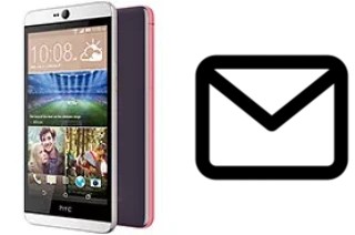 Richten Sie E-Mails auf dem HTC Desire 826 dual sim ein