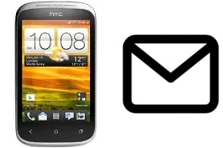 Richten Sie E-Mails auf dem HTC Desire C ein