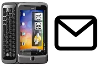 Richten Sie E-Mails auf dem HTC Desire Z ein