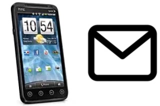 Richten Sie E-Mails auf dem HTC EVO 3D CDMA ein