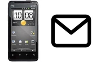 Richten Sie E-Mails auf dem HTC EVO Design 4G ein