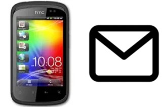 Richten Sie E-Mails auf dem HTC Explorer ein