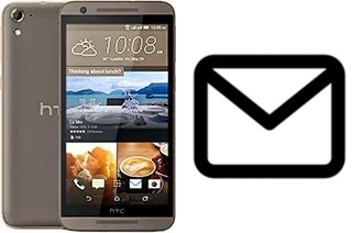 Richten Sie E-Mails auf dem HTC One E9s dual sim ein