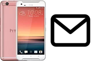 Richten Sie E-Mails auf dem HTC One X9 ein