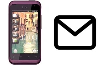 Richten Sie E-Mails auf dem HTC Rhyme ein