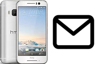 Richten Sie E-Mails auf dem HTC One S9 ein