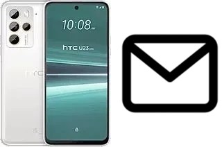 Richten Sie E-Mails auf dem HTC U23 Pro ein