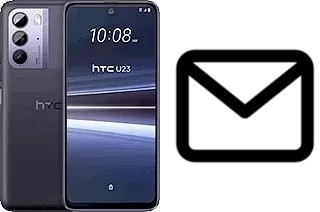 Richten Sie E-Mails auf dem HTC U23 ein