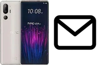 Richten Sie E-Mails auf dem HTC U24 Pro ein