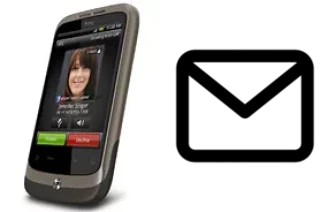 Richten Sie E-Mails auf dem HTC Wildfire ein