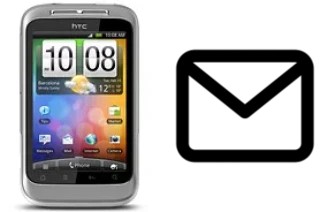 Richten Sie E-Mails auf dem HTC Wildfire S ein